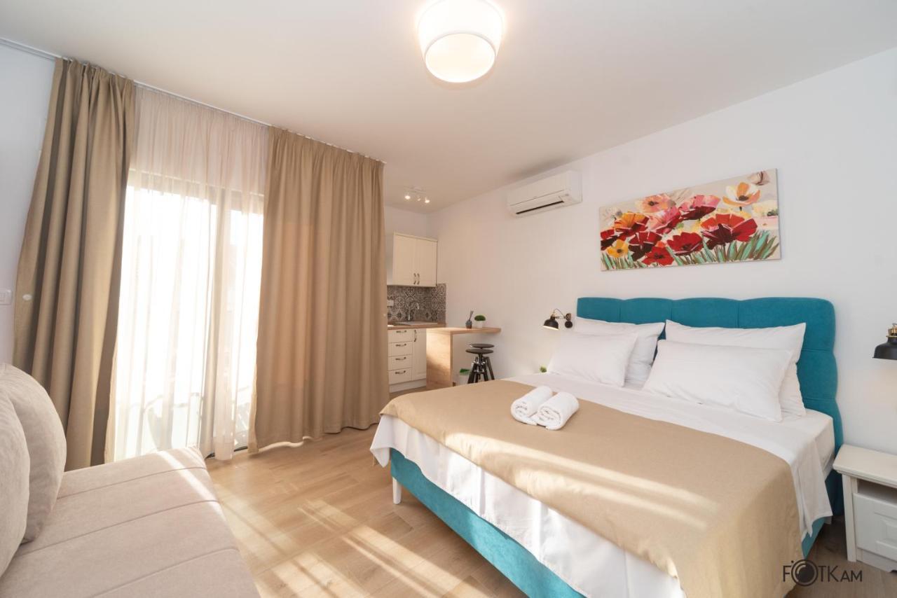 Libar Studio Apartments Baska Voda Luaran gambar